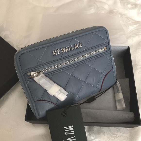 tory burch brown leather wallet